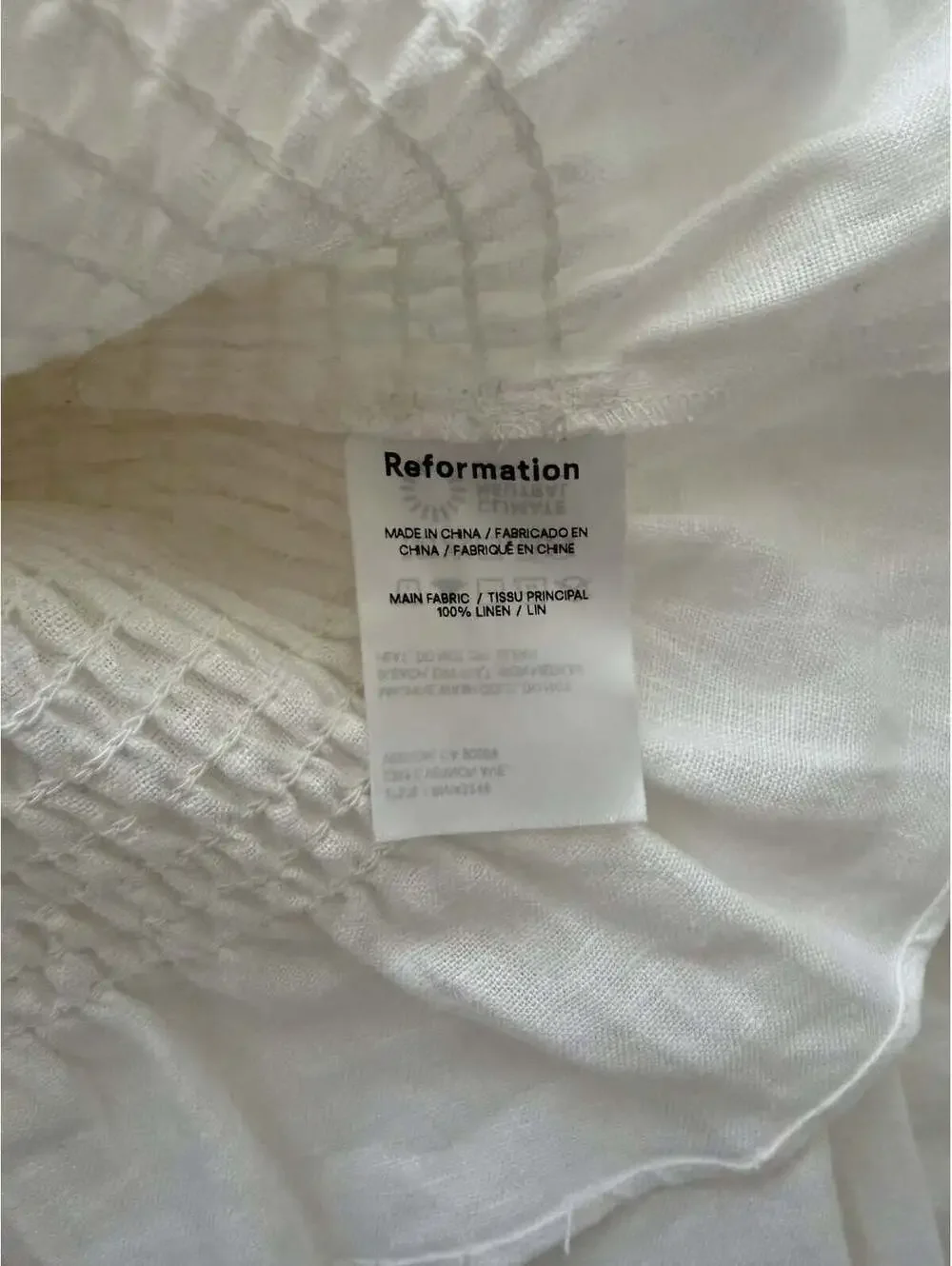 REFORMATION - SIZE S